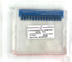 4-15%RealPAGE Tris-Glycine预制胶（塑料板）15孔